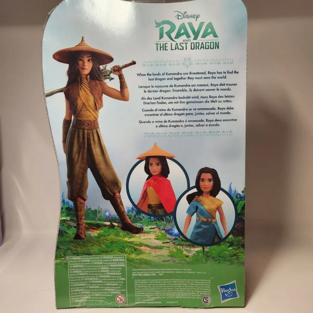 NEW Disney Raya and the Last Dragon Raya Doll The doll includes pants dress vest